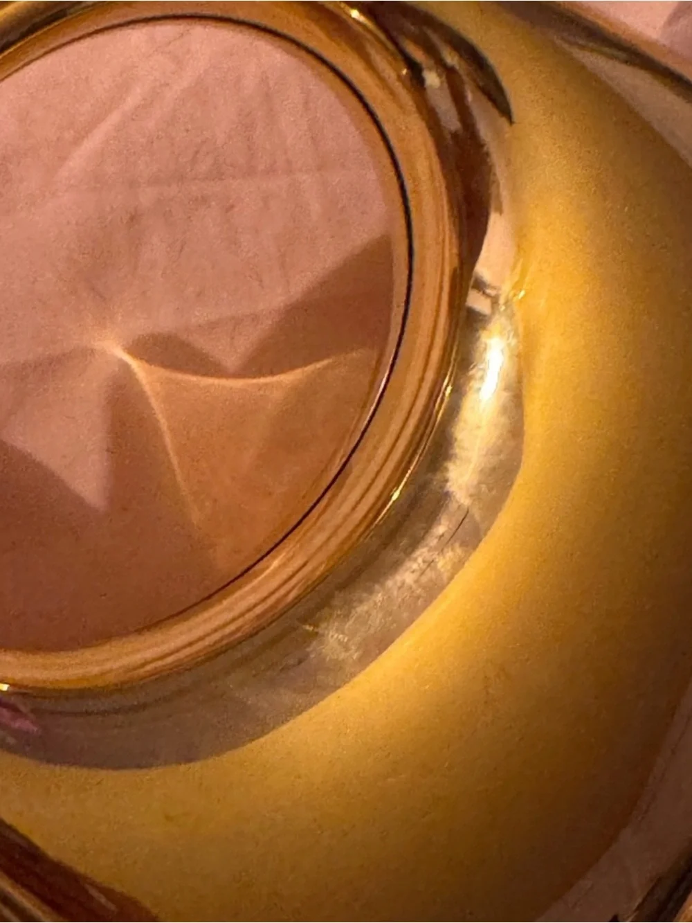 SHEIN Gold Sculptural Mini Bag with Chain - Picture 2 of 2